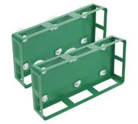 Angoily Support Porte-Fleurs Ventouse 2 Pcs Plateau Vert pour Compositions de Fleurs de Mariage Porte-Fleurs en Terre Cuite Adapté pour Décoration Voiture et Cérémonie Accessoire