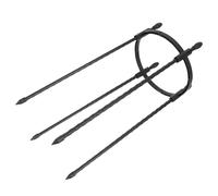 Angoily Support pour Plantes Grimpantes en Pot 8 MM Cage de Support Circulaire 20 CM Diamètre X 40 CM Hauteur Étagère pour Plantes Basses Jardin Intérieur et Extérieur 1 Pièce