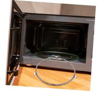 Angoily Support Tournant pour Micro Ondes Anneau de Plateau Verre Résistant Haute Température Bague Porte Plat Rotative pour Four à Micro Ondes Compatible Remplacement Stable et