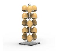 Angoily Support Œufs Acrylique Transparent Multifonction Porte-œufs Arbre De Rangement Portable Pour Cuisine Et Présentation Chocolat Organisateur Pratique Pour Comptoir Et Réfrigérateur