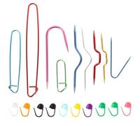 Angoily Supports De Points De Torsade Et Boucles De Marqueur De SéCurité Ensemble D'ÉPingles De Tissage pour Tricotage Outils De Bricolage LéGer Et Portable