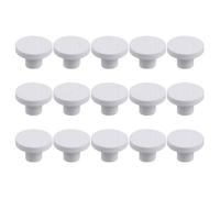 Angoily Supports pour Boutures de Corail en Céramique Blanche Socles Petits 21 CM 15 Pièces pour Aquarium Récifal Base Stable pour Croissance et Reproduction Corallienne