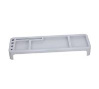 Angoily Surveiller Les Colonnes Montantes Support pour Ordinateur Portable Soulevé Support De Moniteur Petit Vertical Colonne Montante Informatique Support D'écran D'ordinateur Abdos Gris
