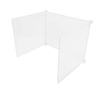Angoily Tableau D'isolement De Table à Manger Séparateurs De Bureau pour Étudiants pour Les Étudiants École Classe Planche Diviseurs Confidentialité Cloison Enfant Étiquette Transparent PP
