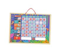 Angoily Tableau Récompense Magnétique pour Garçon Fille Tableau Comportement et Routine Matin Soir Système Récompense Réutilisable pour Bonnes Habitudes et Autonomie