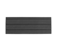 Angoily Tapis de Marches Antidérapant pour Camping-Car 48,3x17,8 Cm avec Dos Adhésif, Protection Extérieure pour Escaliers, Revêtement de Marche en Fibre Synthétique Gris Foncé,