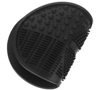 Angoily Tapis de Nettoyage en Silicone Lingette Nettoyante Profonde et Rapide pour Pinceaux de Maquillage Noir pour Outils de Maquillage et Fards à Paupières