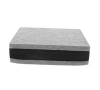 Angoily Tapis D'isolation Acoustique Coussinets Anti-Vibrations en Polyester Faciles à Nettoyer pour Subwoofer et Moniteur pour Décoration Intérieure