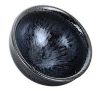 Angoily Tasse à Thé Jian Zhan en Céramique Artisanale Grosse Capacité Style Traditionnel Chinois Récipient pour Dégustation de Thé Kung Fu Gongfu Chinoise Usage Maison et Bureau