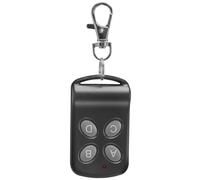 Angoily Télécommande Programmable 4 Boutons Pour Portail Et Porte De Garage Émetteur Sans Fil 433Mhz Compatible Code Apprentissage 1.4 X 1.3 X 0.5 Pouces Sans Piles