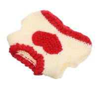 Angoily Tenues pour Petits Animaux Sweat-Shirt pour Furet Pulls pour Animaux de Compagnie pour Saint-Valentin Costume de Lapin Vêtements pour Cochon Pulls pour Hamsters Gilet Chaud