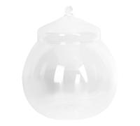 Angoily Terrarium Micro-Paysage DIY en Bouteille Transparente 15 CM avec Couvercle Contenant Écologique pour Mousse et Plantes Décoration Intérieure Originale pour Bureau et Salon