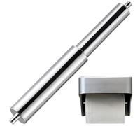 Angoily Tige De Remplacement Rétractable 16.50 Cm pour Porte-Papier Toilette avec Ressort Adapté Support Papier Hygiénique Accessoire Pratique pour Salle De Bain