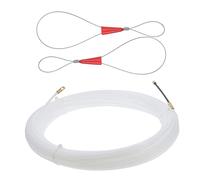 Angoily Tire Fil Électrique Nylon avec Fixations Outil de Guidage pour Câbles Muraux Polyvalent pour Électriciens et Installations