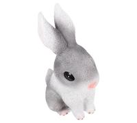 Angoily Tirelire Lapin en Résine Taille S Décoration Lapin de Dessin Mignon pour Bureau et Chambre Anniversaire Garçon et Filles et Adultes
