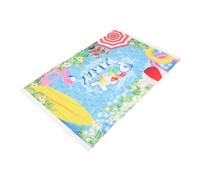 Angoily Toile De Fond pour Fête Piscine Décoration pour Fête Plage Panneau Arrière-Plan pour Photomaton Toile De Fond