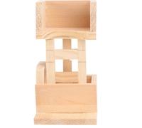 Angoily Tour Observation Bois pour Hamster Sécurisé et Amusant Accessoire de Cage pour Petits Animaux Style Aléatoire