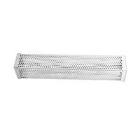 Angoily Tube à Granulés en Acier Inoxydable 30 CM pour Fumoir à Granulés Accessoire Barbecue Compatible Grils Gaz et Électriques Fumage Chaud ou Froid Perforé pour Saveur Intense