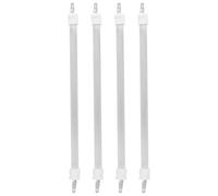 Angoily Tube Chauffant en Quartz 27 CM 4 Pièces, Élément Chauffant Tubulaire pour Radiateur D’Appoint Extérieur, Résistance Électrique pour Poêle, Remplacement pour Chauffage de Terrasse
