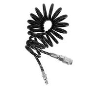 Angoily Tuyau D’Air Comprimé Spiralé 7 M en Polyuréthane Ensemble de Raccords Rapides Pneumatiques à Verrouillage Automatique Compatible Compresseur Air Industriel et Accessoires Outils
