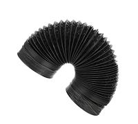 Angoily Tuyau Flexible de Ventilation Dair en Aluminium pour Conduit Dévacuation Dair de Cuisine 100 Mm M - Couche