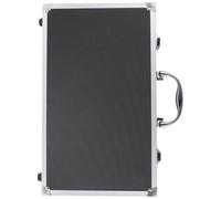 Angoily Valise de Rangement pour Microphone sans Fil Portable Boîte Organisateur avec Poignée Structure Multi-compartiments pour Microphones pour Ktv et Studio