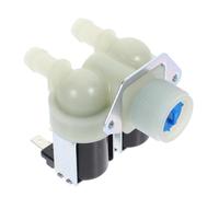 Angoily Vanne D’arrivée D’eau Nylon Double Tête Pour Lave-linge Automatique, Pièce De Rechange Électrovanne De Remplissage Stable Et Compatible, Accessoire Réparation Salle De Bain