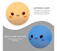 Angoily Veilleuse LED Rechargeable en Silicone D’Étoile Lampe de Chevet pour Chambre à Coucher 1W 1200Mah Change de Couleur Lampe D’Appoint pour Garçon et Filles Présent