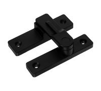 Angoily Verrou de Porte Coulissante Alliage de Zinc Robuste Loquet Silencieux et Gain de Place pour Portes Coulissantes Grange Placards et Bureaux