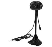 Angoily Webcam USB avec Microphone Antibruit Intégré Caméra HD Plug and Play pour Ordinateur Portable Et Bureau Visioconférence Cours en Ligne Diffusion en Direct Compacte
