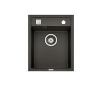 Angola 40, Évier Encastré, Granit Métallique