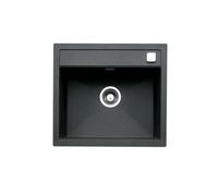 Angola 56, Évier Encastré, Granit Métallique