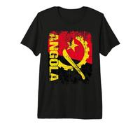 Angola Drapeau | Hommes Femmes Enfants Angola T-Shirt Haut de Gamme