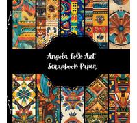 Angola Folk Art Scrapbook Paper, African Junk Journal Paper, Travel Decorative Paper, DIY Projects, Origami, Collage Sheets, Decoupage Paper, 10 Designs, Double Sided