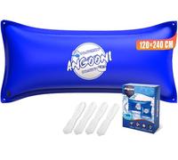 Angooni Coussin de piscine d'hiver XXL - 120 x 240 cm - Double couture