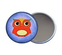 Angora Miroir de Poche Petite Chouette