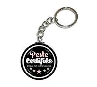 Angora Porte clé Peste certifiée
