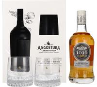 Angostura 1919 Premium Gold Rum Deluxe Aged Blend 40% Vol. 0,7l in Giftbox with 2 glasses
