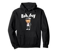 Angry Bad Boys Style, Cool Teddy Bear Bad Boy Graphic Design Sweat à Capuche