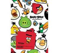 Angry Birds - 2 Feuilles de Papier Cadeau 50 x 69.5 cm + 2 Etiquettes