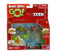 Angry Birds Go! - Telepods - A6181 - Multi-pack - 2 Karts Exclusifs - Modèle Aléatoire