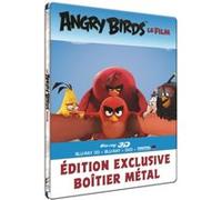 Angry Birds Le film Steelbook Combo Blu-ray 3D + 2D E