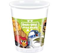 Angry Birds Star Wars - Gobelets de fête, plastique pack de 8 SG29521 (taille unique) (Coloré)