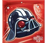 Angry Birds Star Wars II - Serviettes en papier, paquet de 20 SG27618 (taille unique) (Rouge/Gris)