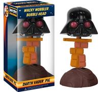 Angry Birds Star Wars Wacky Wobbler Darth Vader Piggy Bobble Head