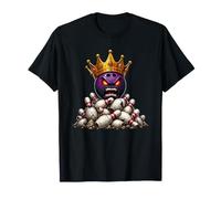 Angry Boule de Bowling King of Strikes Couronne T-Shirt