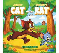 Angry Cat and the Naughty Rat: A coloring Book for kids