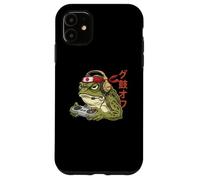 Angry Frog Gamer Drapeau Japonais Bandana Rétro Controller Game Coque pour iPhone 11