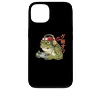 Angry Frog Gamer Drapeau Japonais Bandana Rétro Controller Game Coque pour iPhone 13