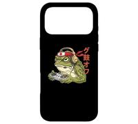 Angry Frog Gamer Drapeau Japonais Bandana Rétro Controller Game Coque pour iPhone 17 Pro Max